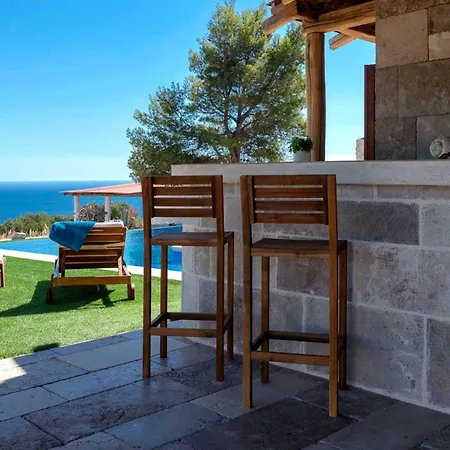 Beautiful Hvar 4 Bedrooms Stone Pine Private Infinity Pool Stunning Sea Views Vrboska Hvar Town